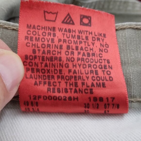 Wrangler | 48X30 Riggs Workwear FR Utility Carpenter Pants Khaki - Picture 10 of 12